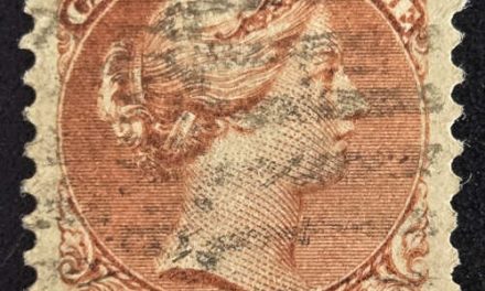 Canada #45 XF Used 1897 10c Small Queen shade