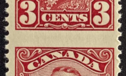 Canada #151c F/VF Never Hinged 1928 3c Perf by Imperf Pair