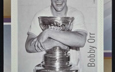 Canada #3036i VFNH 2017 $1.80 Bobby Orr signed