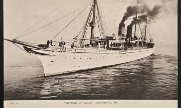 Empress of Japan #89 27 Sep 1911 1c real photo Postcard to Qc.