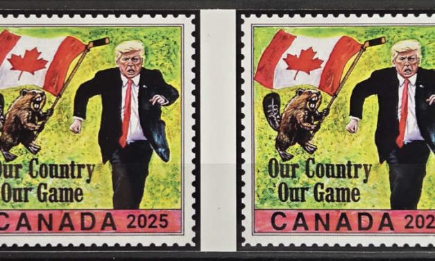 Canada VFNH 2025 Our Country, Our Game Gutter Pair #1/6