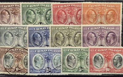 Cayman Islands #69-80 mainly NH 1932 Centenary (12)