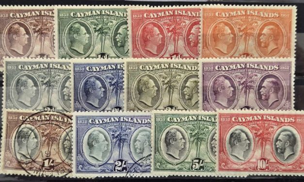 Cayman Islands #69-80 mainly NH 1932 Centenary (12)