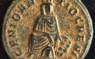 Maximinus II AD 309-318 anonymous Antioch 1.86gm AE16 w/ Tyche