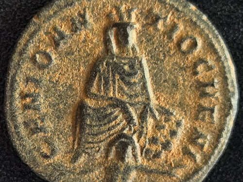 Maximinus II AD 309-318 anonymous Antioch 1.86gm AE16 w/ Tyche