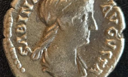 Sabina AD 134-136 2.66gm Silver Denarius w/ Concordia etc