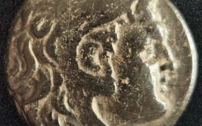Philip V Greek/Macedon 220-174 BC 7gm AE19