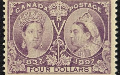 Canada #64 VFNH 1897 $4 Jubilee w/ 2020 Gratton Cert