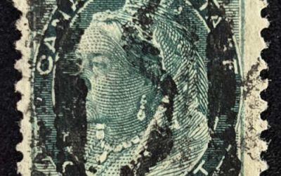 Canada #U-75-VT Used 1898 1c Triple Precancel
