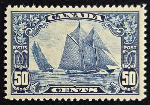 Canada #158 VF Mint 1929 50c Bluenose