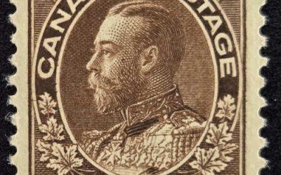 Canada #108 VFNH 1918 3c George V Admiral