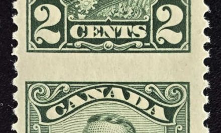 Canada #150e VFNH 1928 2c Perf by Imperf Pair, 250 made