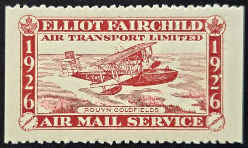 Canada #CL10 VFNH 1926 25c Broken 2 Variety