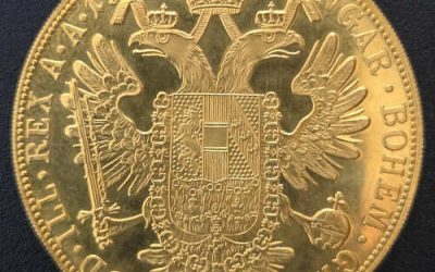 Austria BU 1915/1936 Franz Joseph Gold 4 Ducat .4427oz AGW