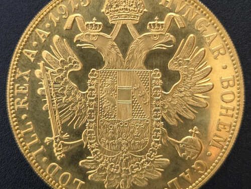 Austria BU 1915/1936 Franz Joseph Gold 4 Ducat .4427oz AGW