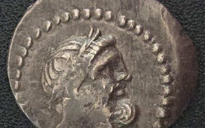 Achaean League, Pallantion 196-146 BC 2.25gm AR Hemidrachm
