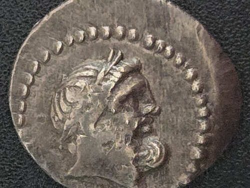 Achaean League, Pallantion 196-146 BC 2.25gm AR Hemidrachm