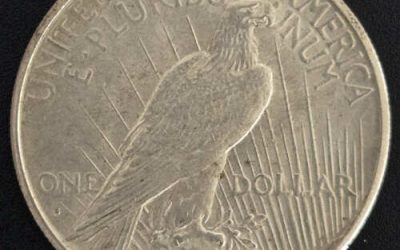 U.S.A. BU 1928S Peace Silver Dollar