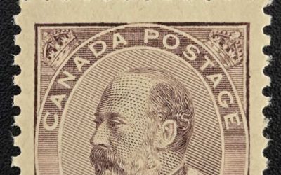 Canada #93 F/VF Never Hinged 1903 10c Edward VII