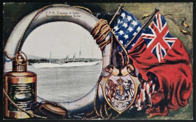 Empress of India Unu W.B. & R. colour Patriotic Postcard
