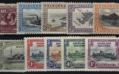 Falkland Islands #9/80 Mint 1892/1935 Classics incl NH (12)