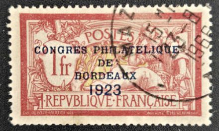France #197 VF Used 1923 1Fr Philatelic Congress