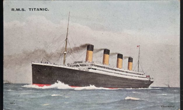 R.M.S. Titanic Unused colour Postcard