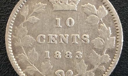 Dominion of Canada F12 1883H Silver 10 Cents