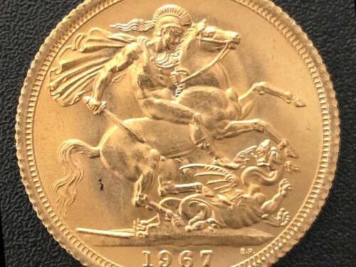 G.B. BU 1967 QEII Gold Sovereign