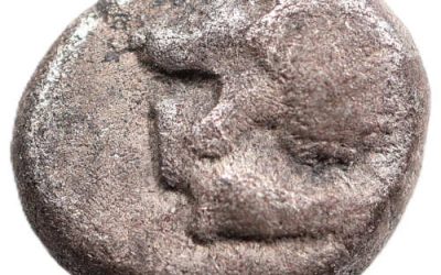 Ionia, Miletos Late 6th-early 5th Century BC 10mm 1.1gm Silver Diobol