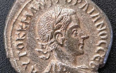 Gordian III AD 238-244 Antioch ad Orontes 12gm Billon Tetradrachm