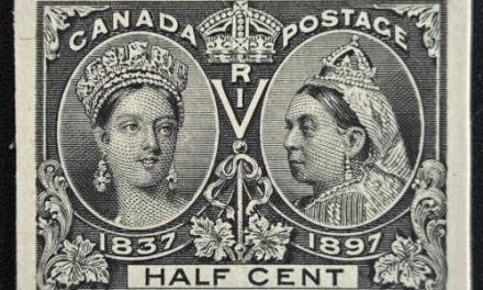 Canada #50P VF 1897 1/2c Jubilee Proof, 1750 printed