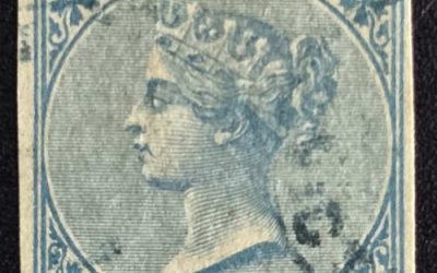 Vancouver Island #4 F/VF Used 1865 10c Imperforate $1250.