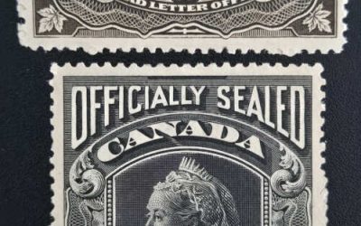 Canada #OX3-OX4 Fine+ Mint 1907/13 duo, last NH