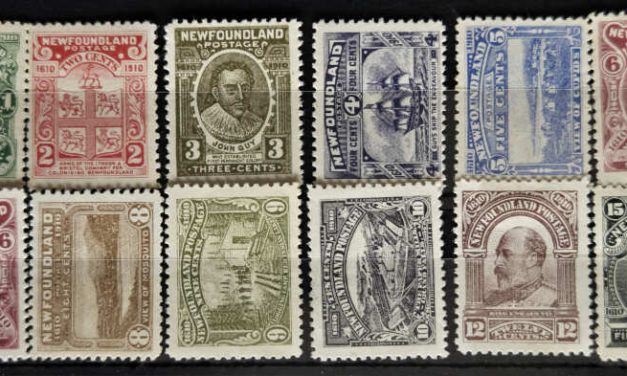 Newfoundland #87-97 Mint 1910 Guy Set incl NH (12)