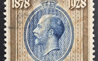 Cyprus #123 F/VF Used 1928 George V Pound