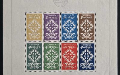 Portuguese Legion l #586a stamps NH 1940 S/S