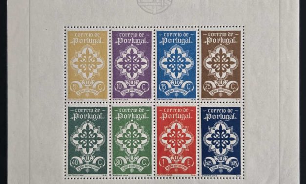 Portuguese Legion l #586a stamps NH 1940 S/S