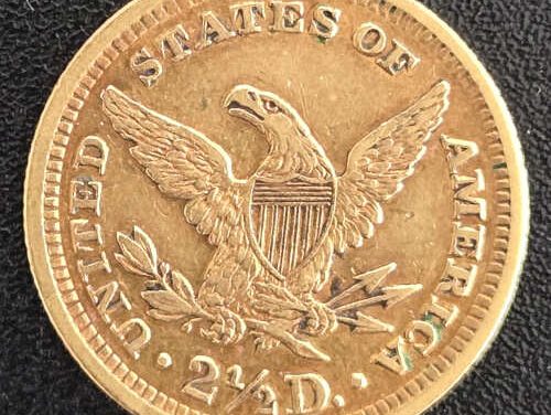 U.S.A. XF 1904 $2.50 Gold Quarter Eagle .12094oz AGW