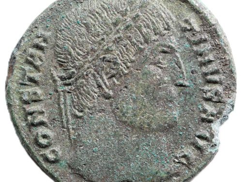 Constantine I AD 320 19mm 2.6gm AE Nummus