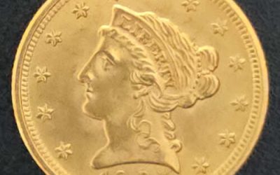 U.S.A. BU 1905 $2.50 Gold Quarter Eagle .12094oz AGW