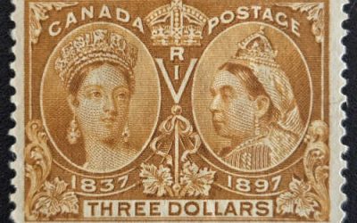 Canada #63 Fine Mint HHR 1897 $3 Jubilee