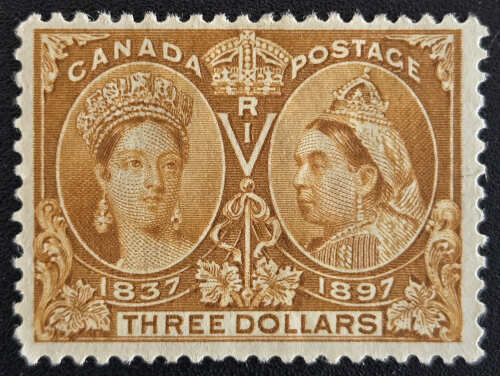 Canada #63 Fine Mint HHR 1897 $3 Jubilee