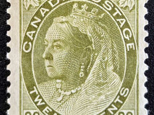 Canada #84 Fine+ Mint 1900 20c QV Numeral