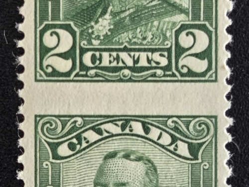 Canada #150e Never Hinged 1928 2c George V Perf by Imperf Pr
