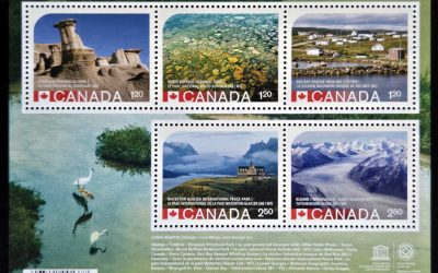 Canada #2844 VFNH 2015 recalled UNESCO Souvenir Sheet (5)