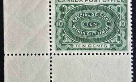 Canada #E1 Fine+ NH LL 1898 10c Special Delivery