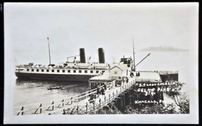 S.S. Lady Cecilia Unu Selma Park H. McCall real photo Postcard