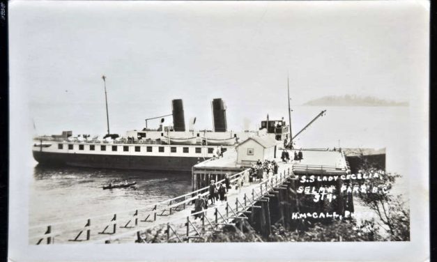 S.S. Lady Cecilia Unu Selma Park H. McCall real photo Postcard