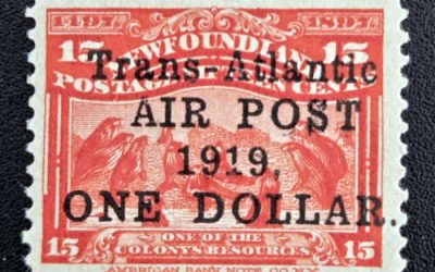 Newfoundland #C2c Mint streaky gum $1 w/ shift and doubling